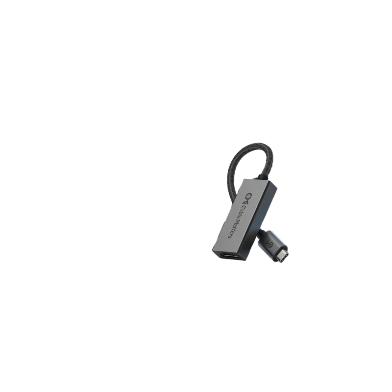 Cable Matters USB-C to HDMI 2.1 Cable (8K) — USB-C to HDMI 2.1 · 8K@60Hz · 4K@120Hz · 2m