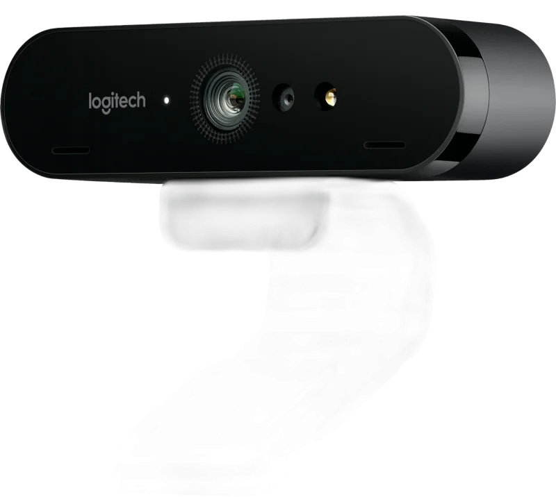 Logitech Brio 4K Ultra HD Webcam — 4K UHD · HDR · 90fps 1080p · Windows Hello