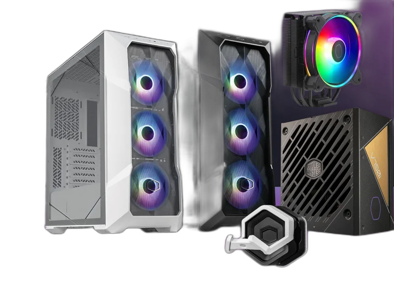 Cooler Master MasterBox TD500 Mesh V2 — Mid Tower · ATX/mATX/ITX · 3x ARGB Fans Included