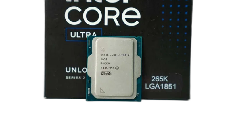 Intel Core Ultra 7 265K — 20C/20T · 5.5GHz · LGA1851 · 125W