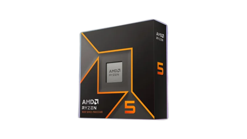 AMD Ryzen 5 9600X — 6C/12T · 5.4GHz · AM5 · 65W