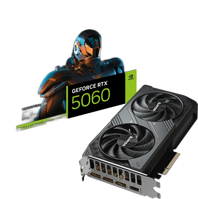 NVIDIA GeForce RTX 5060 Ti 8GB — 8GB GDDR7 · DLSS 4 · PCIe 5.0 x8 · 180W