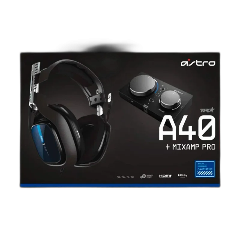 Astro A40 TR + MixAmp Pro TR — 40mm · Dolby Audio · Modular · MixAmp included
