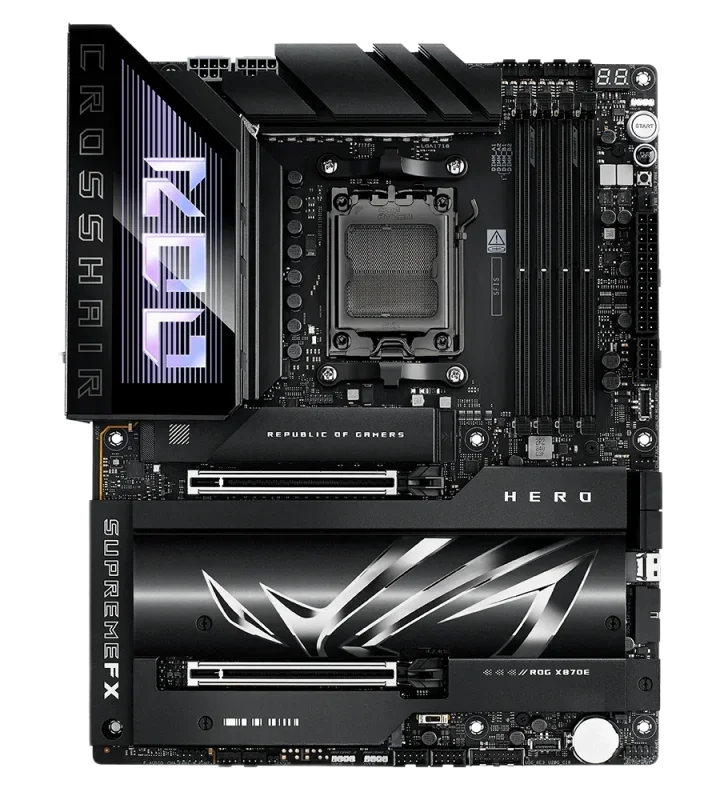 ASUS ROG Crosshair X870E Hero — AM5 · X870E · DDR5 · ATX · WiFi 7 · PCIe 5.0
