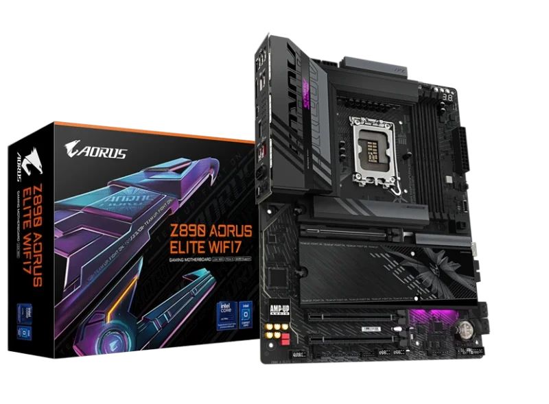 Gigabyte Z890 AORUS Elite WiFi7 — LGA1851 · Z890 · DDR5 · ATX · WiFi 7 · PCIe 5.0
