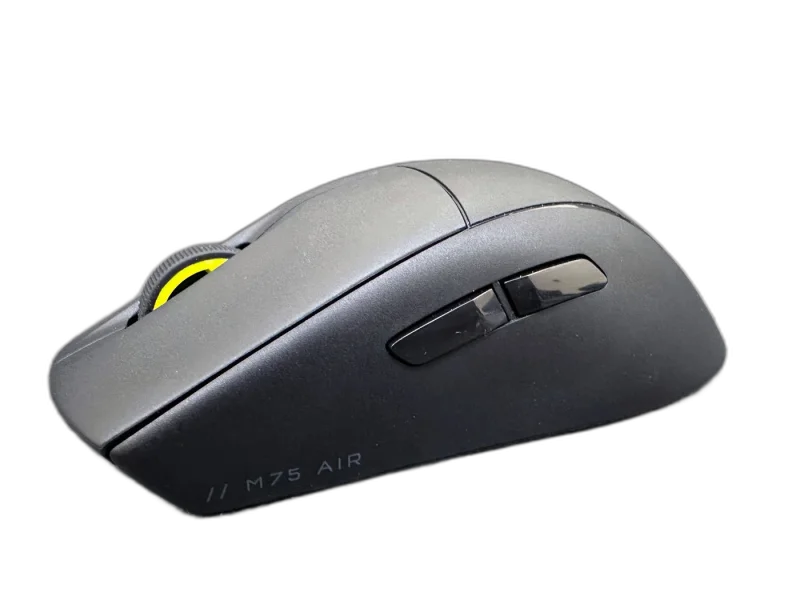 Corsair M75 Air Wireless — 60g · Marksman 26K · SLIPSTREAM · Wireless