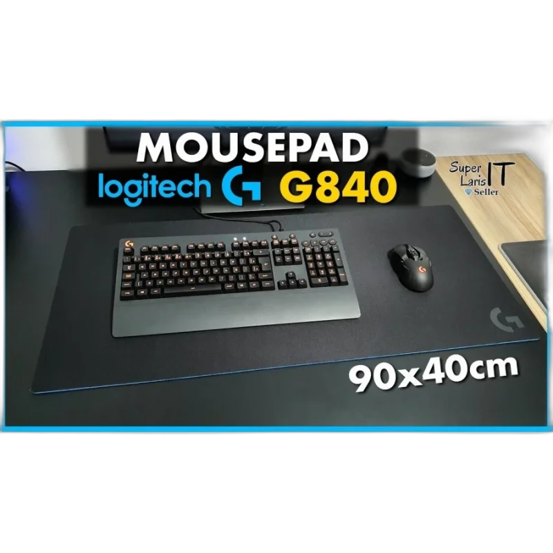 Logitech G840 XL Gaming Mousepad — XL · Performance-tuned · 900x400mm · Cloth
