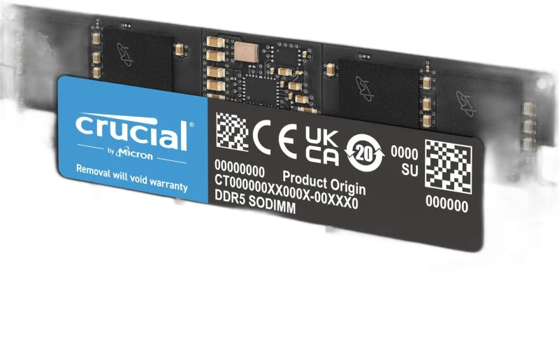 Crucial Pro 32GB DDR5-5600 — 32GB (2x16GB) · DDR5-5600 · CL46