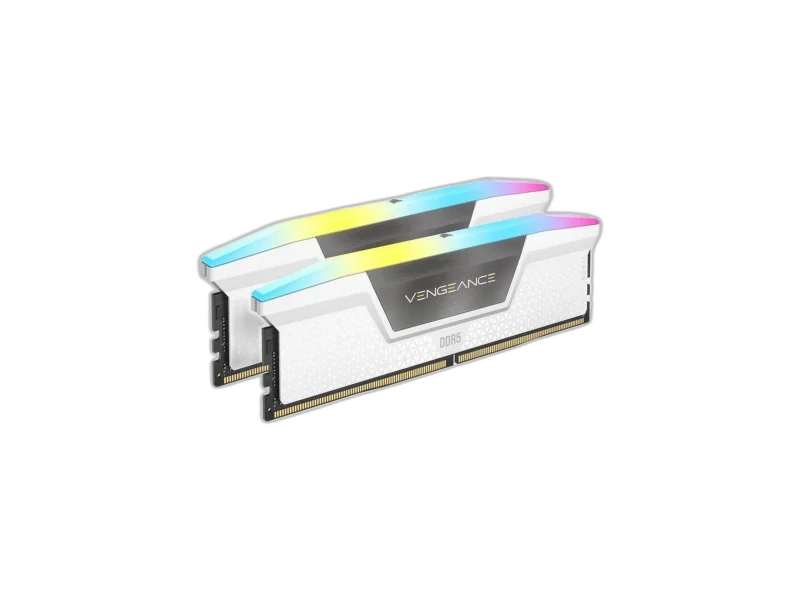 Corsair Vengeance RGB 32GB DDR5-6000 — 32GB (2x16GB) · DDR5-6000 · CL30 · RGB
