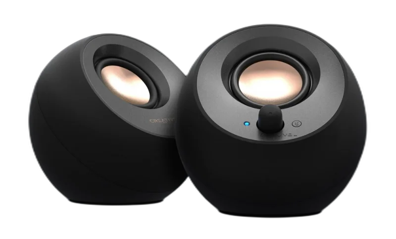 Creative Pebble V3 USB-C Speakers — 2.0ch · 8W RMS · USB-C · Bluetooth 5.0