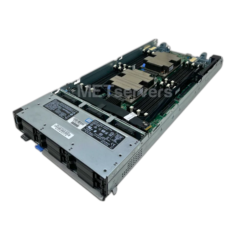 Dell PowerEdge MX740c Compute Blade — Half-Height Blade · Dual Xeon Gold 6430 · 256GB DDR5 · 4× 1.92TB NVMe