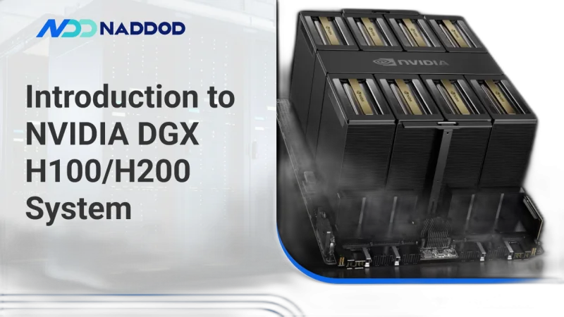 NVIDIA DGX H100 8-GPU AI System — 8U · 2× Xeon Platinum 8480C · 2TB DDR5 · 8× H100 80GB SXM5 · 30TB NVMe