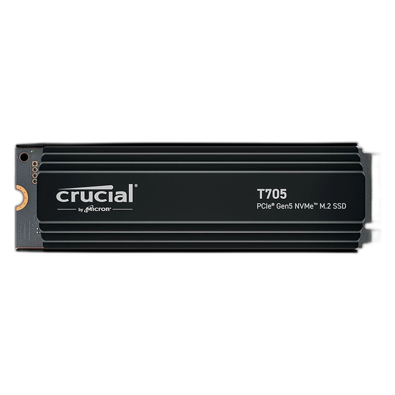 Crucial T705 1TB PCIe 5.0 NVMe SSD — 1TB · PCIe 5.0 NVMe · 13600 MB/s